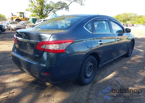 2013 Nissan Sentra Sv from USA, damaged, VIN 3N1AB7AP7DL639037